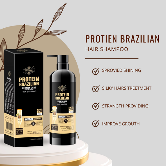 Hephaes Protein Brazilian Keratin Care Hair Shampoo