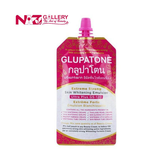 Glupatone Extreme Strong Skin Whitening Emulsion Ultra Plus GS-120, 50g