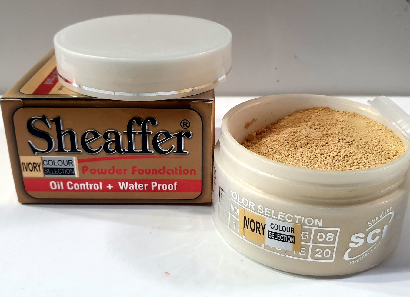 3X Coverage Powder Foundation Waterproof Makeup Set +Oil Control