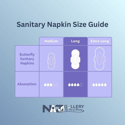 Butterfly Ultra-Thin Economy Pack Sanitary Packs Long 8 Pcs