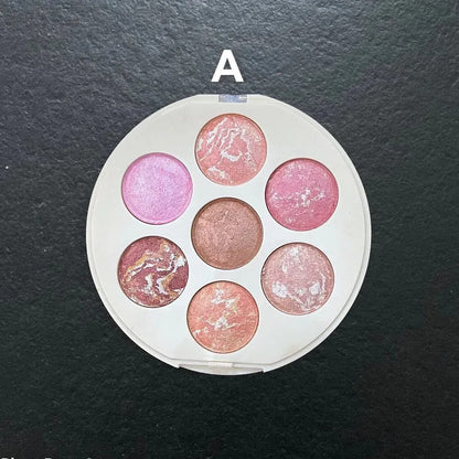 Sevenity Blush Palette Mega Highlighter