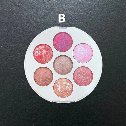 Sevenity Blush Palette Mega Highlighter